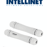 INTELLINET 561952 - Extensor PoE de hasta 1000 m / 30W maximo/ Para exteriores IP67 / Ideal para instalaciones de camaras IP /