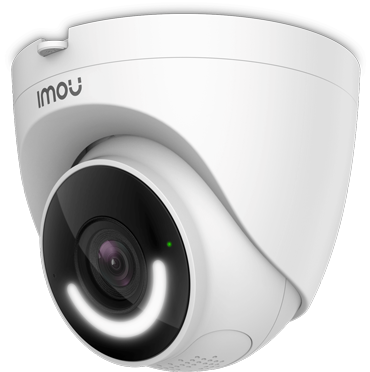 IMOU Turret (IPC-T26EN-0280B-imou) - Cámara IP Domo WiFi de 2MP con disuasión activa, sirena integrada, LED de alta potencia, micrófono, audio bidireccional, detección de humanos, IR 30m, IP67 y ranura MicroSD. - Image 3