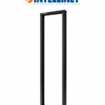 INTELLINET 715980 - Rack de dos postes, 19", 42U, color negro, presentación Flatpack (desarmado)