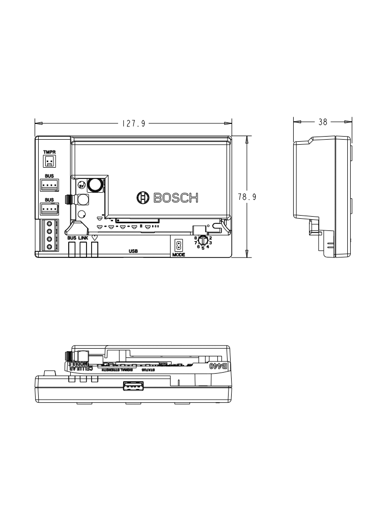 BOSCH I_B450- MODULO DE COMUNICACION PARA SDI O SDI2/ B450 PARA GSM - Image 2