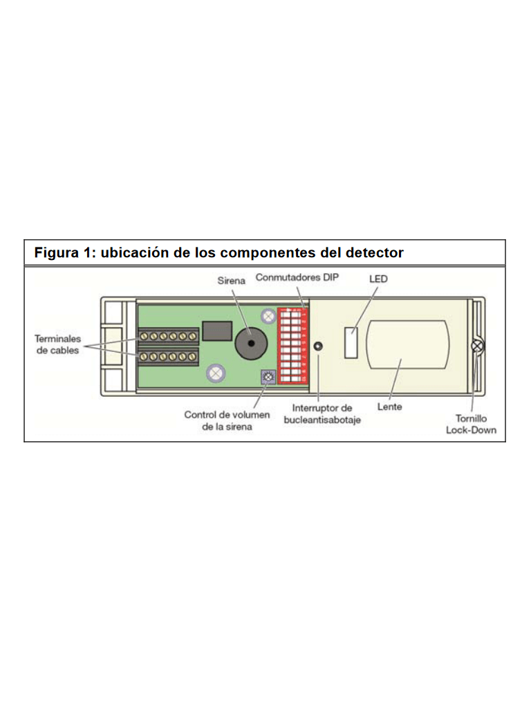 BOSCH I_DS161- DETECTOR DE SALIDA/ CONTROL DE PUERTAS CON ALERTA/ COBERTURA DE 2.4 X 3 MTS, COLOR NEGRO - Image 2