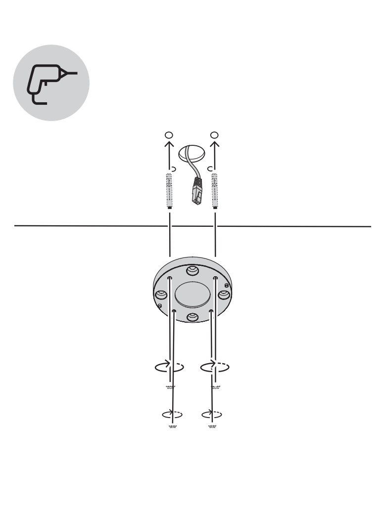 BOSCH V_NDAUPMTS - Soporte tubo colgante, 4" (11cm) - Image 3