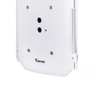 VIVOTEK AT-CAS-001 -Gabinete metalico de exterior para proteccion de equipos y conexiones, Impermeable, Proteccion de intemperie IP66, Proteccion Antivandalica IK10, Color blanco, Dimensiones 289W x 280L x 132H mm