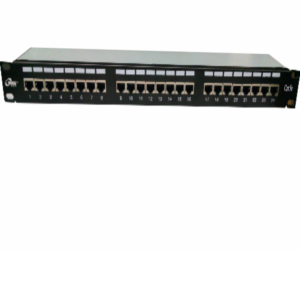 SAXXON OC5U8BBH24K- PATCH PANEL/CAT 5E/24 PUERTOS