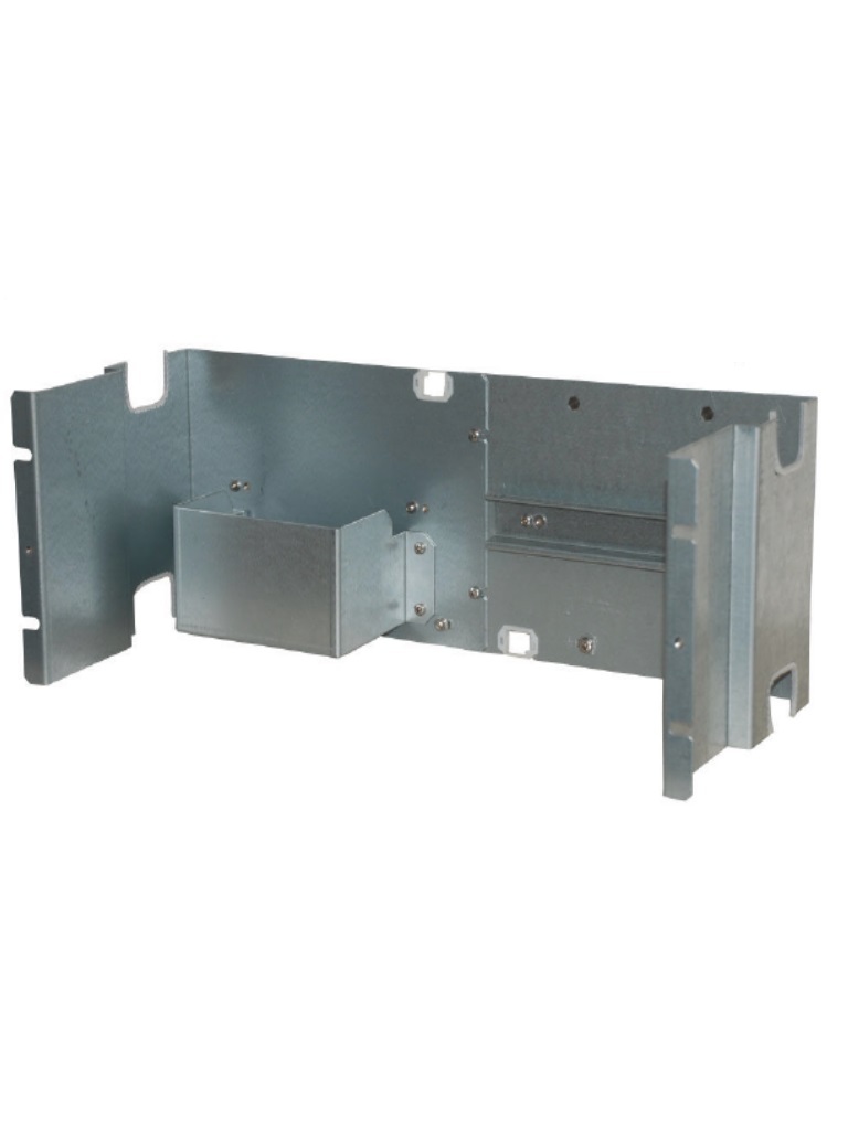 BOSCH A_AECPANEL19UPS - Placa de montaje para RACKS de 19 pulgadas con dos carriles DIN / Soporte de BATERI_ - Image 3