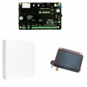 BOSCH I_B5512C- Kit Panel de Alarma / B5512 Soporta hasta 48 puntos / Incluye Caja B10 y Transformador CX4010