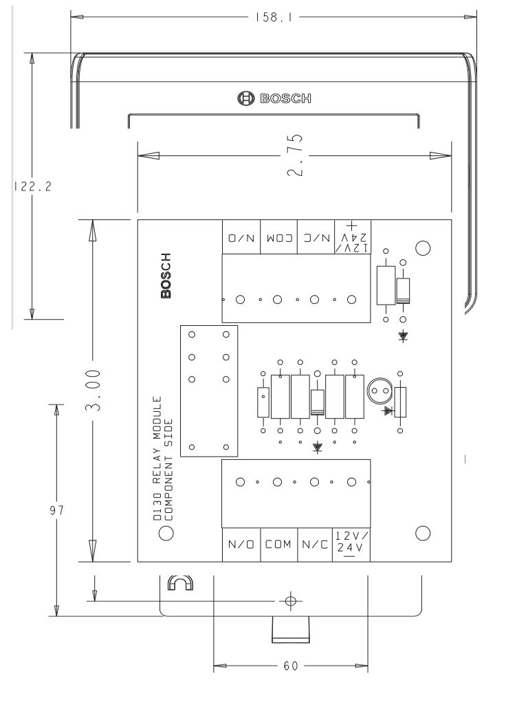 BOSCH I_D130 - Modulo de rele auxiliar - Image 2