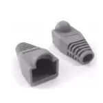 SBE TECH SBE-CAP-828-GY Bota para conector plug RJ45 CAT 5e / Color Gris / Paquete 50 piezas