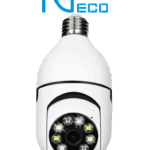 NGTECO NGSH01C2IN - Cámara Inteligente WiFi / 3MP / Visión PTZ 355° / Lente HD 4mm / Visión Nocturna IR + Luz Blanca / Audio 2 Vias / Almacenamiento Local y en la Nube / Onvif / Compatible con Alexa y Asistente de Google