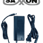 SAXXON KA3602A1203000P - Fuente de Poder Regulada / Alimentación 12 Vcc 3 Amper / Conector Macho / Voltaje de Entrada: 100-240V / Ideal para Cámaras de CCTV, Controles de Acceso y Asistencia /