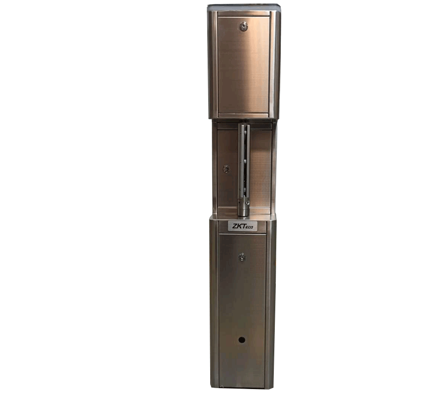 ZKTECO SBT2000S - Puerta de Cortesía Bidireccional de Alto Flujo/ Carril de 90 cm/ 110V/ Acero Inoxidable/ Aleta de Vidrio Templado/ Fácil Integración con Controles de Acceso Facial, Palma, QR, Proximidad y botones/ No cuenta con Lectores y Panel - Image 3