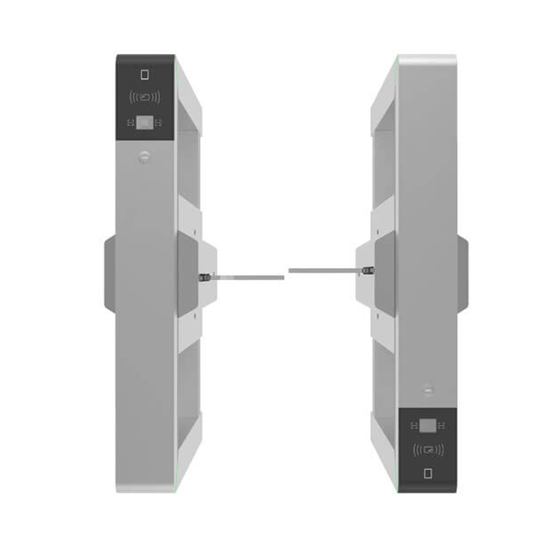 ZKTECO MARSF1000 - Barrera Peatonal Tipo Flap Bidireccional / Motor Brushless / 20 a 25 Aperturas x Minuto / Carril De 60 Centimetros/ - Image 2