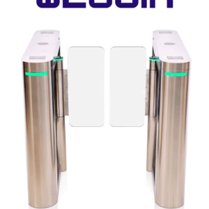 WJTBH02S - Barrera Peatonal Tipo Swing Barrier Velocidad de apertura 0.3 Segundos Bidireccional 5 Millones de Ciclos Compatible con Controles de Acceso