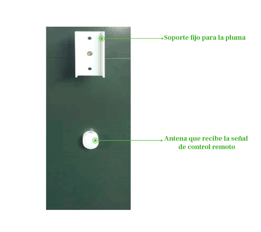ZKTECO CMP200R - Barrera Vehicular Derecha / Brazo Telescópico de 2.6 hasta 4.5 metros / 3 Seg. / Dirección Ajustable (a Izquierda) / Gabinete con Luz Led Indicador de estado / Sistema Inteligente anti-impacto/ Incluye 2 controles remotos - Image 5