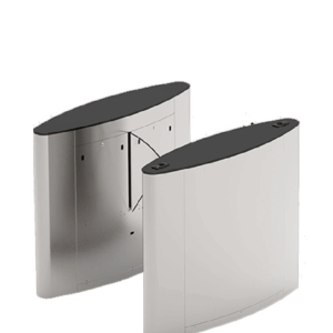 ZKTECO FBL5022 - Barrera Peatonal Tipo Flap Bidirecc. / 2 Chasis Acero SUS304/ Cristal Templado / Aleta de Acrílico / Carril 60 cm / Exterior Protegido / 30 a 40 Personas X Min / 2 Millones de Ciclos / Incluye Panel INBIO260 PULL y Lectores FR1200 ID