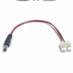 SAXXON PSUWB04 - Bolsa de 10 Conectores Macho para Alimentación de Camaras/ Cable Calibre 18 AWG/