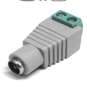SAXXON PSUBR13H - Bolsa de 10 Conectores Hembra para Fuentes de Alimentación/ Terminales Tipo Tornillo Positivo y Negativo/ Resistente a la Oxidación/