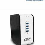 CDP R2CU-AVR1008 - Regulador de Voltaje de Escritorio / NEMA 5-15 / 1000VA / 500W / 8 tomas de salida / 1 Toma para carga de tablet / 3 Tomas para carga de smartphone