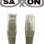 SAXXON P5E2UG - Cable patch cord UTP 2 metros / CAT 5E / Color gris