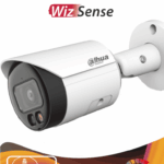 DAHUA IPC-HFW2449S-S-IL - Camara Bullet IP 4 Megapixeles/ Iluminador Dual Inteligente+Full Color/ WizSense/ Lente de 2.8mm/ 95 Grados/ Microfono Integrado/ 30 Mts de IR y Luz Visible/ Metal/ Ranura MicroSD/ WDR 120dB/ SMD Plus/ PoE