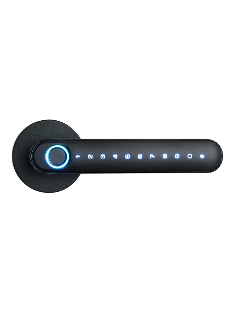 NGTeco SL01A630N - Cerradura Inteligente Biométrica estilo americano / 100 huellas / 100 contraseñas / App Móvil NGTeco Home - Image 3
