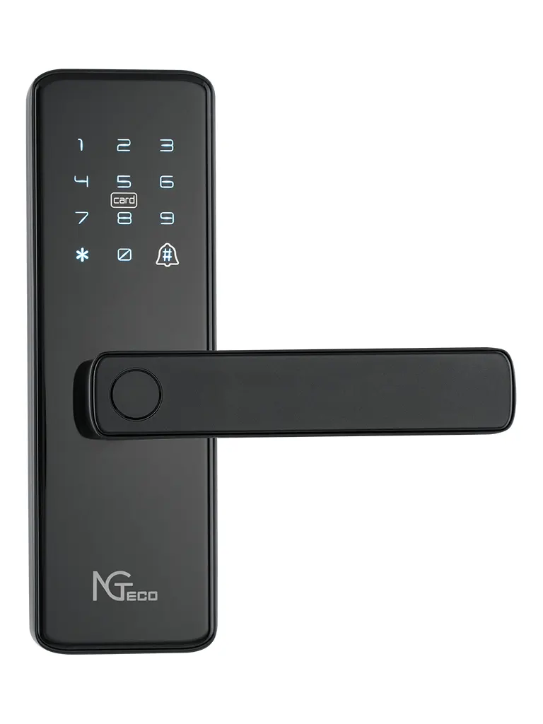 NGTECO SL01A730N Cerradura Inteligente Biométrica con WiFi / 300 usuarios / APP Móvil / Estilo americano / derecha o izquierda / Aperturas remotas - Image 3