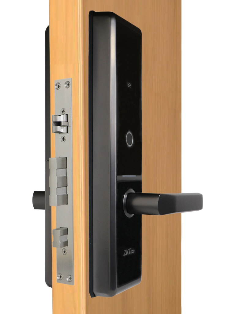 ZKTECO TL300B - Cerradura Inteligente con Bluetooth, Capacidad para 100 Huellas Dactilares, 100 Tarjetas y 100 Contraseñas, Compatible con Puertas Izquierdas y Derechas - Image 8