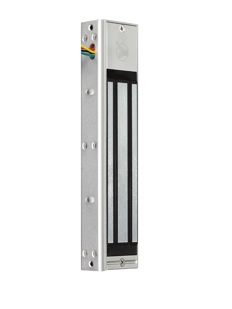 YLI YM180NLED Cerradura Magnética con indicador led para Control de Acceso / Fuerza de Sujeción 180 Kg o 350 LB / Compatible con Soporte MBK180NZL / Para puerta de madera, vidrio o metal - Image 2