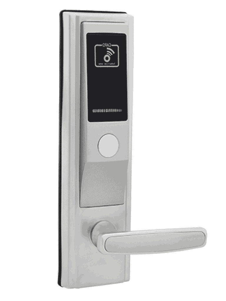 ZKTECO LH3600R - Cerradura Derecha para Hotel con Tecnología Mifare 13.56 MHz, Compatible con Puertas de 35 a 55 mm de Grosor, Estándar Americano, con 5 Pestillos de Seguridad - Image 2