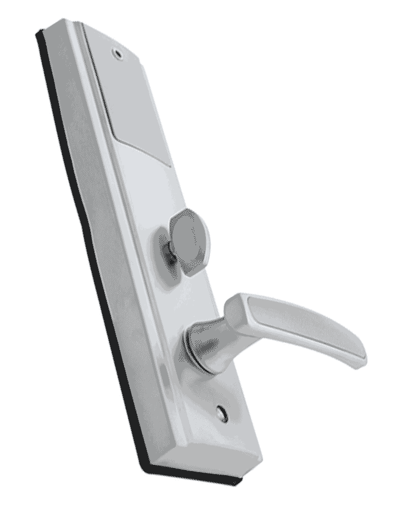 ZKTECO LH3600R - Cerradura Derecha para Hotel con Tecnología Mifare 13.56 MHz, Compatible con Puertas de 35 a 55 mm de Grosor, Estándar Americano, con 5 Pestillos de Seguridad - Image 4