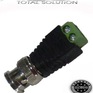SAXXON PSUBR14 - Bolsa de 10 conectores BNC macho con terminales tipo tornillo