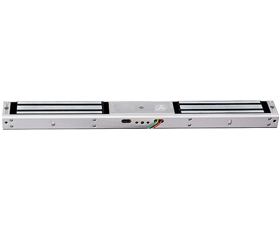 YLI YM180NDLED - Cerradura Magnética Doble con Indicador Led para Control de Acceso / Interior / Fuerza de Sujeción 180 Kg o 350 Lbs por lado / Compatible con Soporte MBK180NDZL y MBK180U - Image 5