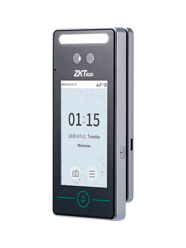 ZKTECO SpeedFaceV4LAC - Control de Acceso y Asistencia Visible Light con Autenticación Facial (800 Rostros), Verificación por Palma (800), Tarjeta ID 125 kHz (1000), Registro de 150,000 Eventos y Conectividad TCP/IP - Image 2