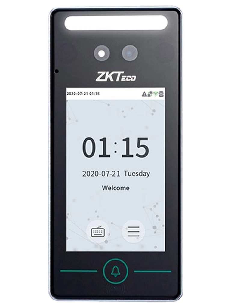 ZKTECO SpeedFaceV4LTA - Control de Acceso y Asistencia Visible Light con Autenticación Facial (800 Rostros), Verificación por Palma (800), Tarjeta ID 125 kHz (1000), Registro de 150,000 Eventos y Conectividad TCP/IP - Image 2
