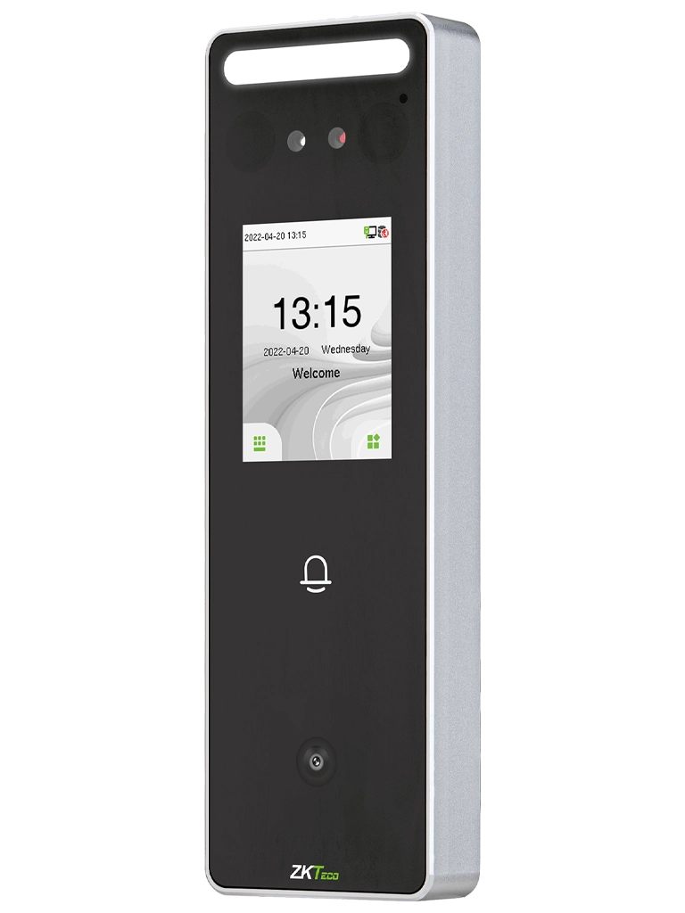 ZKTECO SpeedFaceV3LQR - Control de Acceso y Asistencia Visible Light con Autenticación Facial (500 Rostros), Lectura de QR (3000 Códigos), Registro de 200,000 Eventos, IP65 y Conectividad TCP/IP - Image 3