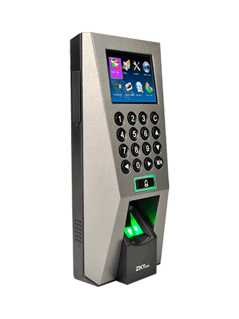 ZKTECO F18MF - Control de Acceso y Asistencia / 3000 Huellas / 5000 Tarjetas Frecuencia 13.56 Mhz / 30000 Registros / Tarjetas MF / TCPIP / USB / Compatible con Software Gratuito ZK Access 3.5 - Image 2