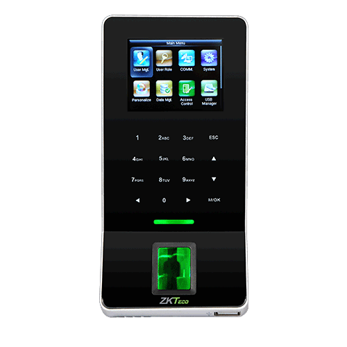 ZKTECO F22Mifare - Control de Acceso y Asistencia / 3000 Huellas / 5000 Tarjetas Mifare / Teclado Táctil / Sensor de Huella BIO ID / Conexión TCPIP / WiFi / ADMS Gratis - Image 3