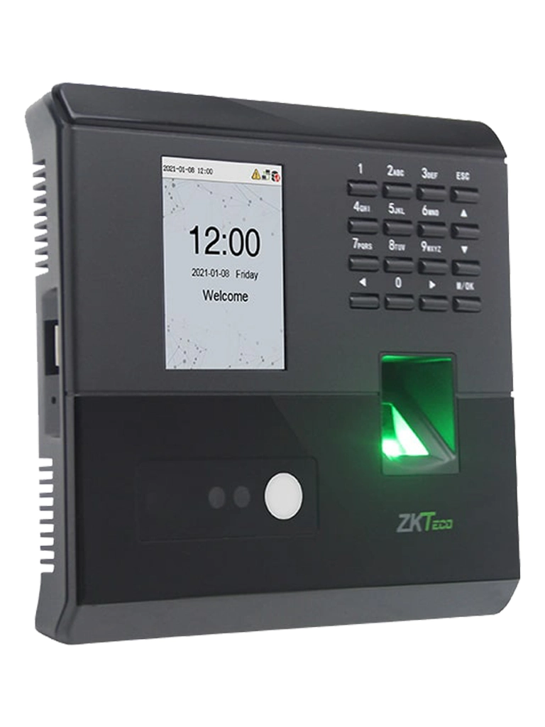 ZKTECO MB10VL - Control de Asistencia y Acceso Básico Visible Light con Autenticación Facial (100 rostros), Huella Digital BioID (500), Registro de 50,000 Eventos, Conexión TCP/IP y SSR (Reporte en Hoja de Cálculo Mediante USB) - Image 2