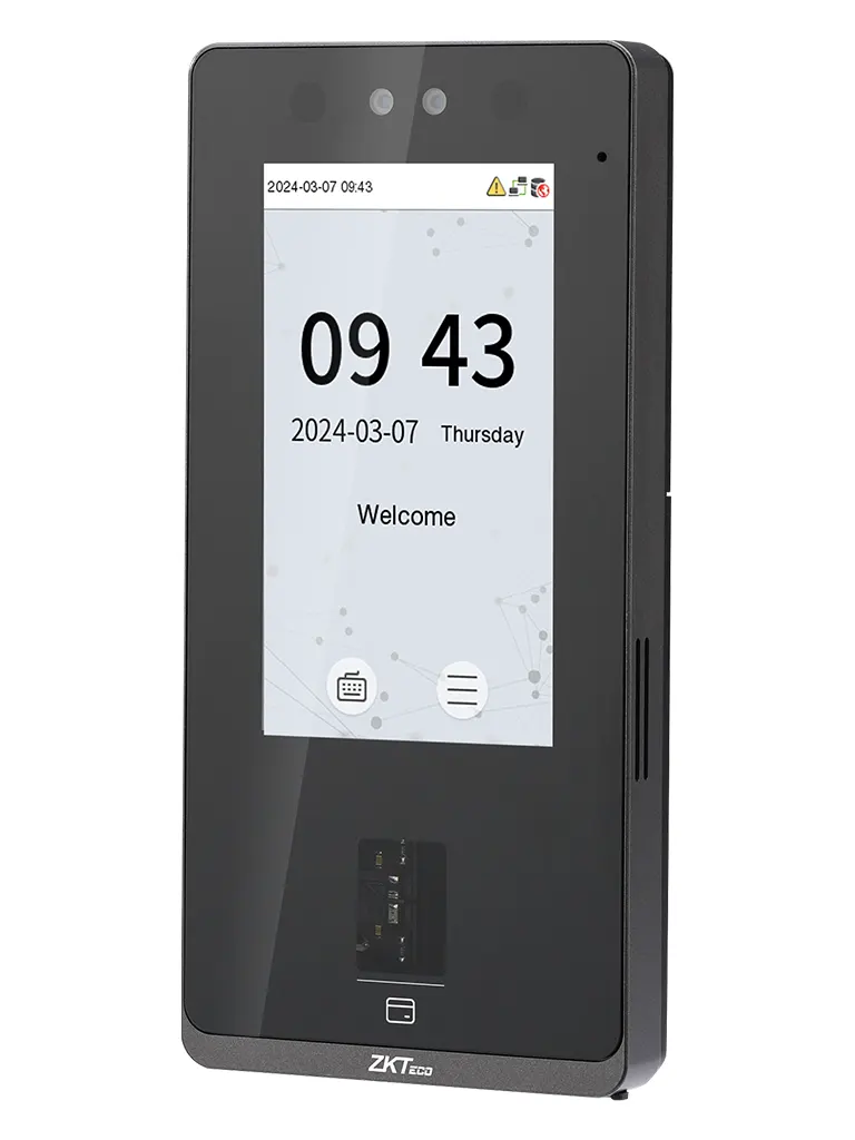 ZKTECO SenseFace 4A - Control de acceso y asistencia para 6,000 rostros / 8,000 huellas / 8,000 tarjetas ID 125kHz / TCP/IP / IP65 / 1 Relevador / Compatible con Software Gratuito ZKBio Zlink - Image 2