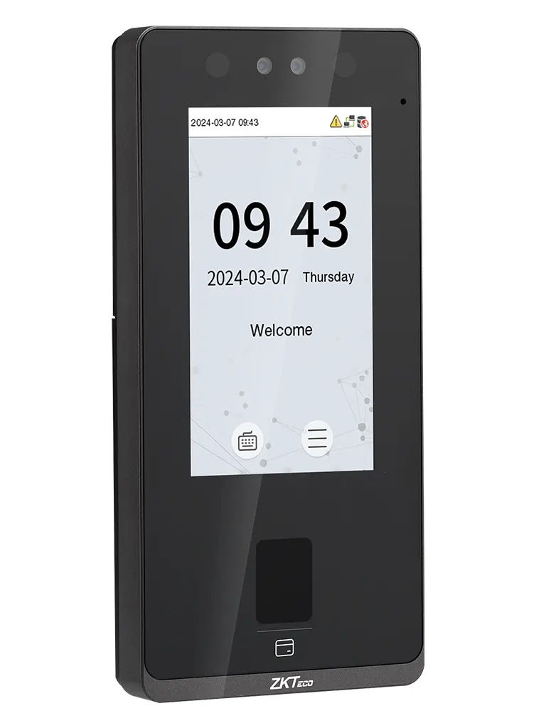 ZKTECO SenseFace 4A - Control de acceso y asistencia para 6,000 rostros / 8,000 huellas / 8,000 tarjetas ID 125kHz / TCP/IP / IP65 / 1 Relevador / Compatible con Software Gratuito ZKBio Zlink - Image 4