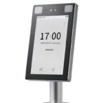 ZKTECO ProFace X CH - Terminal de Control de Acceso con Reconocimiento Facial / para Exterior/ 30 000 Rostros/ 8 Pulgadas /IP68 /IK04/ Lectura de Tarjetas ID / Incluye Soporte para Torniquete