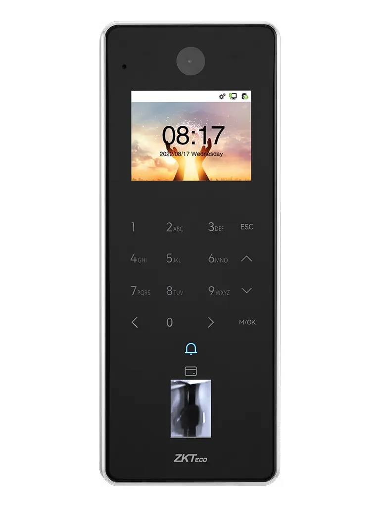 ZKTECO F35 - Control de Acceso o Asistencia con Huella Digital BioID+ (10,000), Tarjeta ID 125 kHz (10,000), Registro de 500,000 Eventos, Conexión Ethernet y WiFi / IP65 - Image 5