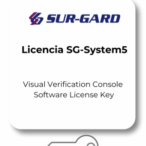 DSC SGSYS5CONSLVV - Licencia SG-System5 Visual Verification Console Software License Key