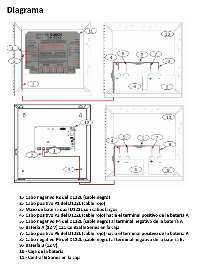 BOSCH I_D122- ARNES PARA CONECTAR DOS BATERIAS CON INTERRUPTOR AUTOMATICO - Image 3
