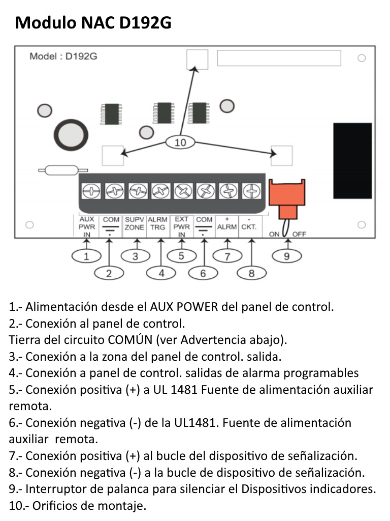 BOSCH I_D192G- MODULO NAC PARA SERIES BG - Image 3