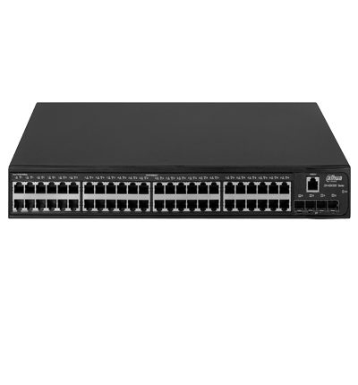 DAHUA AS4300-48GT4GF - Switch Gigabit de 48 Puertos Administrable/ Capa 2/ 10/100/1000 Base-T/ 4 x SFP 1Gbps/ Carcasa Metalica/ Switching 104G/ Tasa de Reenvio de Paquetes 77.4 Mbps/ - Image 4