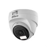 DAHUA HAC-T1A21N-U-IL-A - Cámara Domo de 2 MP Serie Cooper/ Lente de 2.8 mm Apertura Hasta 100°/ Iluminación Dual Inteligente Hasta 25Mts con IR & 20Mts Luz Calida/ Micrófono Integrado/ Policarbonato/