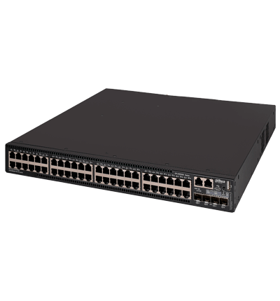 DAHUA DH-AS5500-48GT4XF-600 - Switch de 48 Puertos PoE Gigabit/ Administrable Capa 3/ 600W Totales/ PoE & Hi-PoE/ 4 Puertos SFP 10Gbps/ Capacidad de Switching 176 Gbps/ - Image 2