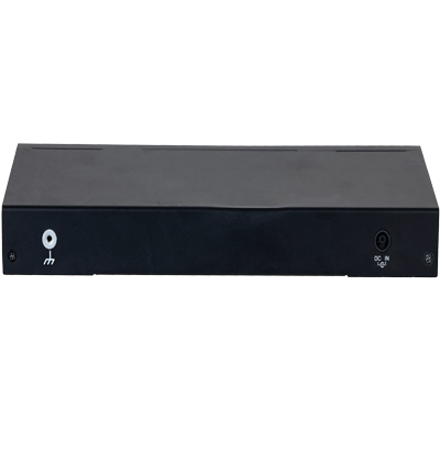 DAHUA PFS3110-8ET1GT1GF-96 -Switch PoE de 10 Puertos/8 Puertos Poe 10/100/1Puerto SFP de1000 Mbps/1 Puerto Uplink de 10/100/1000/ 96 Watts Totales/ Alimentación hasta 250 Mts/Soporta PoE Whatchdog/Puerto Rojo soporta IEEE 802.3bt/ - Image 3