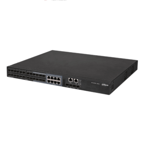 DAHUA DH-S5500-24GF4XF-E - Switch Gigabit Inteligente de 24 puertos de Fibra Optica/ 16 Puertos SFP 100/1000 Basex + 8 Puertos SFP 100/1000 Mbps Combo/ 8 Puertos Ethernet 10/100/1000 Combo/ Swtiching 336 Gbps/ Tasa de Reenvio 96 Mbps/ VLAN Etc./
